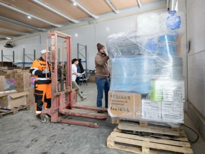 Казань отправила в Лисичанск еще 100 тонн гуманитарного груза