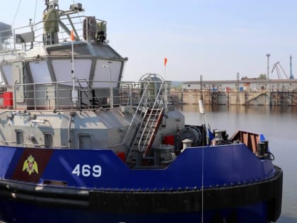 На зеленодольском заводе имени Горького состоялась торжественная церемония спуска на воду рейдового буксира проекта NE012