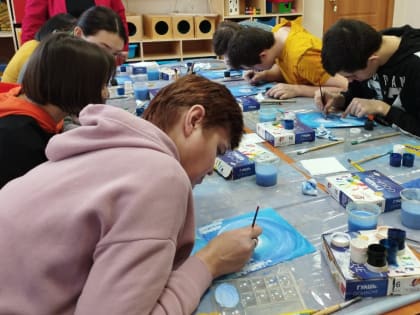 В отделении дневного пребывания центра «Радость» прошел мастер-класс