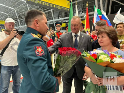 В Казани встретили второго татарстанца, получившего звание Героя России