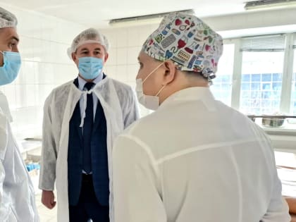 Министр здравоохранения с рабочим визитом посетил челнинскую Городскую больницу №5