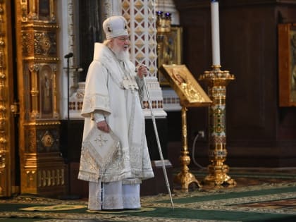 Патриарх Кирилл пообещал прощение грехов тем, кто погиб на Украине