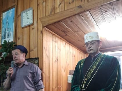 В мечети села Кляшево прошли богослужения в честь светлого праздника Ураза-байрам