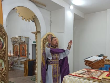 В Неделю 16-ю по Пятидесятнице в храме Сошествия Святого Духа г. Болгара прошло праздничное богослужение