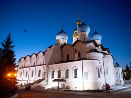 В дни Великого поста в нижнем храме Благовещенского собора Казанского кремля будут совершаться регулярные богослужения