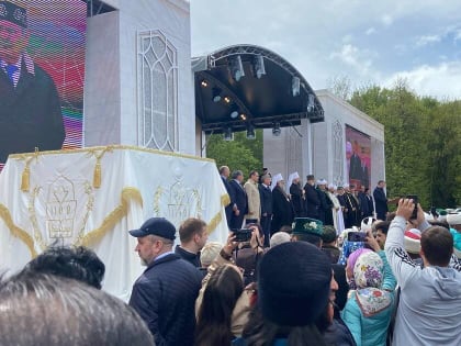 В Казани заложили камень под Соборную мечеть