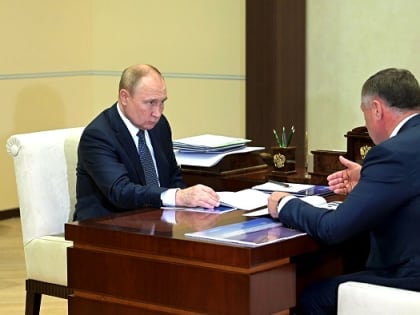 Путин: строительная отрасль России развивается хорошими темпами