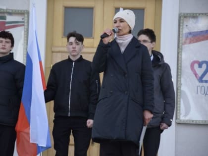 В Лениногорске отметили воссоединения Крыма и Севастополя с Россией