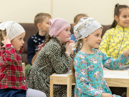В детских группах воскресной школы семинарского храма прошли заключительные занятия