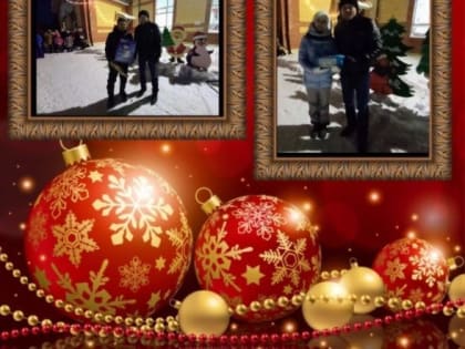 На открытии центральной елки в селе Большие Кабаны наградили жителей сельского поселения