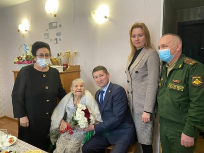 Для участницы войны из Пестрецов в честь 100-летнего юбилея организовали концерт