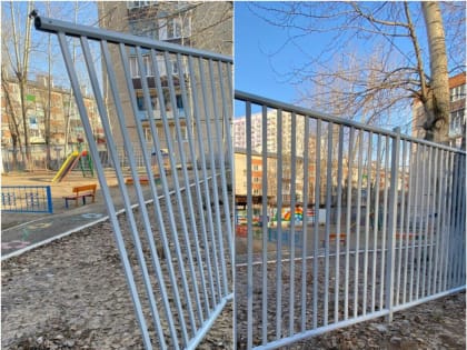 Житель Казани въехал в забор детсада и скрылся, никто не пострадал