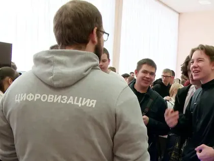 В Нижнекамске для студентов КНН устроили праздник с диджитал-развлечениями