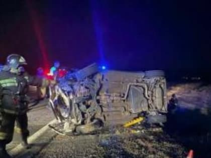 В лобовом столкновении на трассе в Татарстане пострадали пять человек