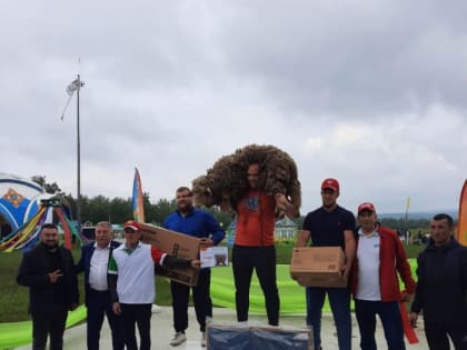 В Лениногорске абсолютным батыром Сабантуя стал Данил Лапаскин