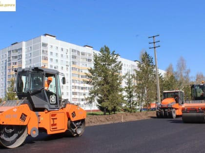 В Нижнекамске по нацпроекту прокладывают новые велодорожки