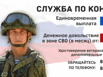 Менделеевцев приглашают на военную службу по контракту