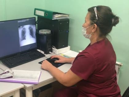 В поликлинике в Сабах обследование проводится на новом рентген-аппарате