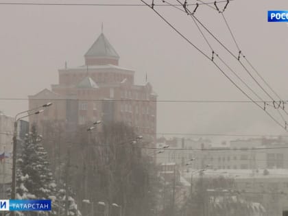 В Татарстане из-за метели объявлено штормовое предупреждение