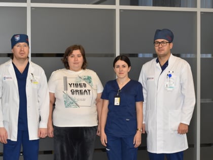 Рентгенэндоваскулярные хирурги успешно выполнили второй этап лечения молодой пациентки