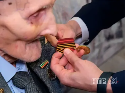 В Нижнекамске ветеранам ВОВ начали вручать юбилейные медали к 80-летию Победы