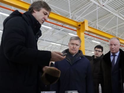 Исполняющий обязанности Премьер-министра РТ Рустам Нигматуллин посетил чистопольское предприятие «Бетар»
