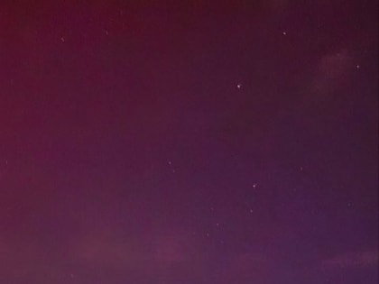 В Лениногорске запечатлели сияние магнитной бури