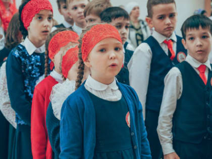 Молебен перед началом учебного года