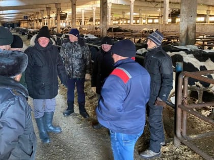 Глава района совершил объезд объектов сельхозформирований