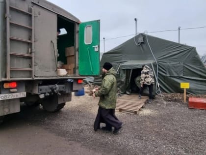 Чистопольская епархия передала мобилизованным военнослужащим очередную партию гуманитарной помощи