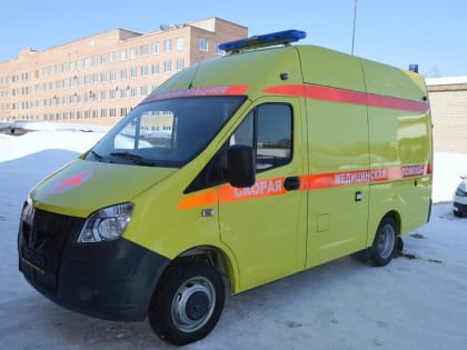 В детской больнице Нижнекамска появился новый реанимобиль