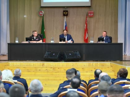 В Тетюшах подвели итоги работы  МВД по Татарстану за первое полугодие