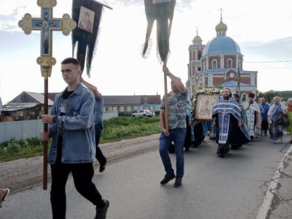 В день празднования Ахтырской иконе Божией Матери в храмах Рыбнослободского района РТ прошли праздничные богослужения