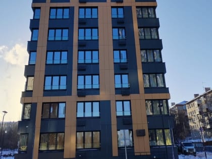 На улице Новаторов в Казани построили новый жилой дом