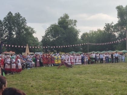 Заинцы отмечают Петров день