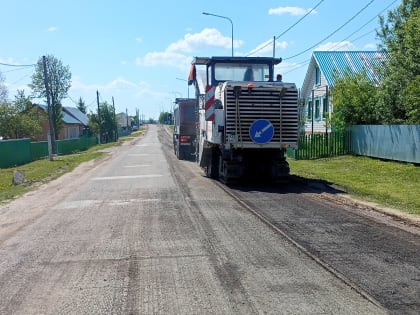 Ремонтные работы автомобильных дорог в Староикшурминском сельском поселении