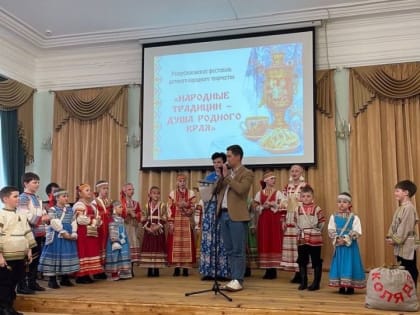 В Тетюшах прошёл I Республиканский фестиваль детского народного творчества