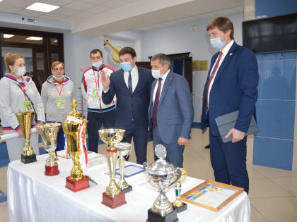 В Лаишево встречали олимпийских чемпионов