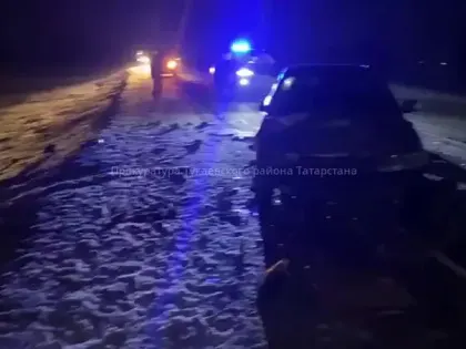 В Тукаевском районе Татарстана в ДТП погиб выехавший на «встречку» водитель