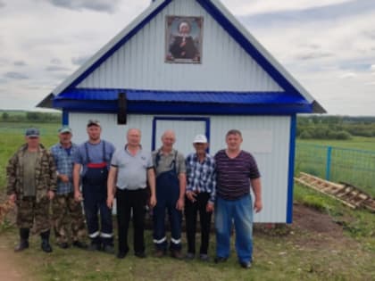 В селе Старые Челны на чувашском кладбище отремонтировали часовню