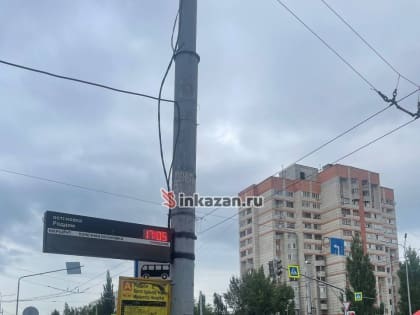 Казань почти неделю живет без табло на остановках