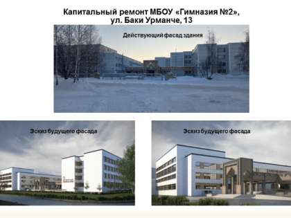 На ремонт гимназии в Нижнекамске направят более ₽471 млн