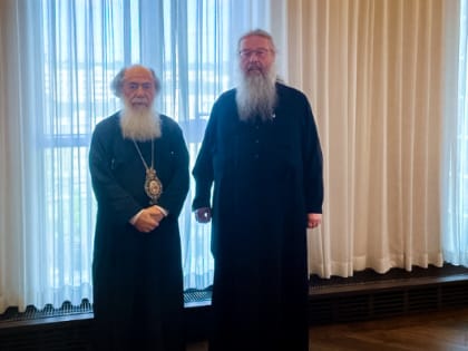 Глава Татарстанской митрополии встретился с Предстоятелем Иерусалимской Православной Церкви