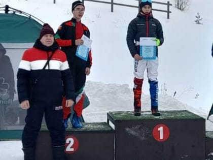 Состоялись соревнования по лыжным гонкам, посвященные Новогодним праздникам