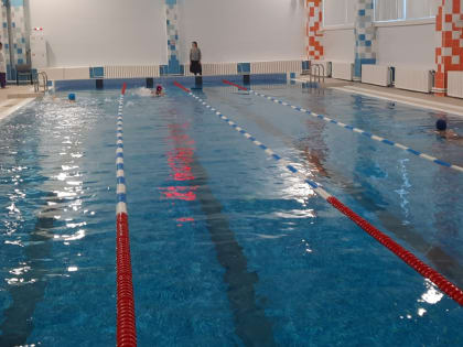 Районные соревнования по плаванию