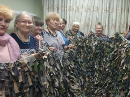 Активисты Совета ветеранов продолжают оказывать поддержку в сборе гуманитарной помощи