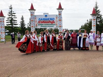 Лаишевский Сабантуй 2022 года: официальное открытие