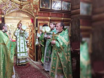 Архиерейское Богослужение в Престольный праздник храма Рождества Иоанна Предтечи Бугульмы