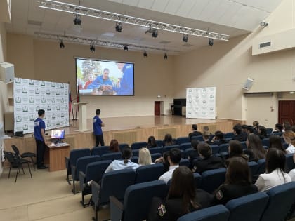 «Молодая Гвардия» Республики Татарстан провела презентацию деятельности для студентов