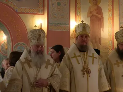 В Нижнекамске впервые состоялась соборная архиерейская литургия